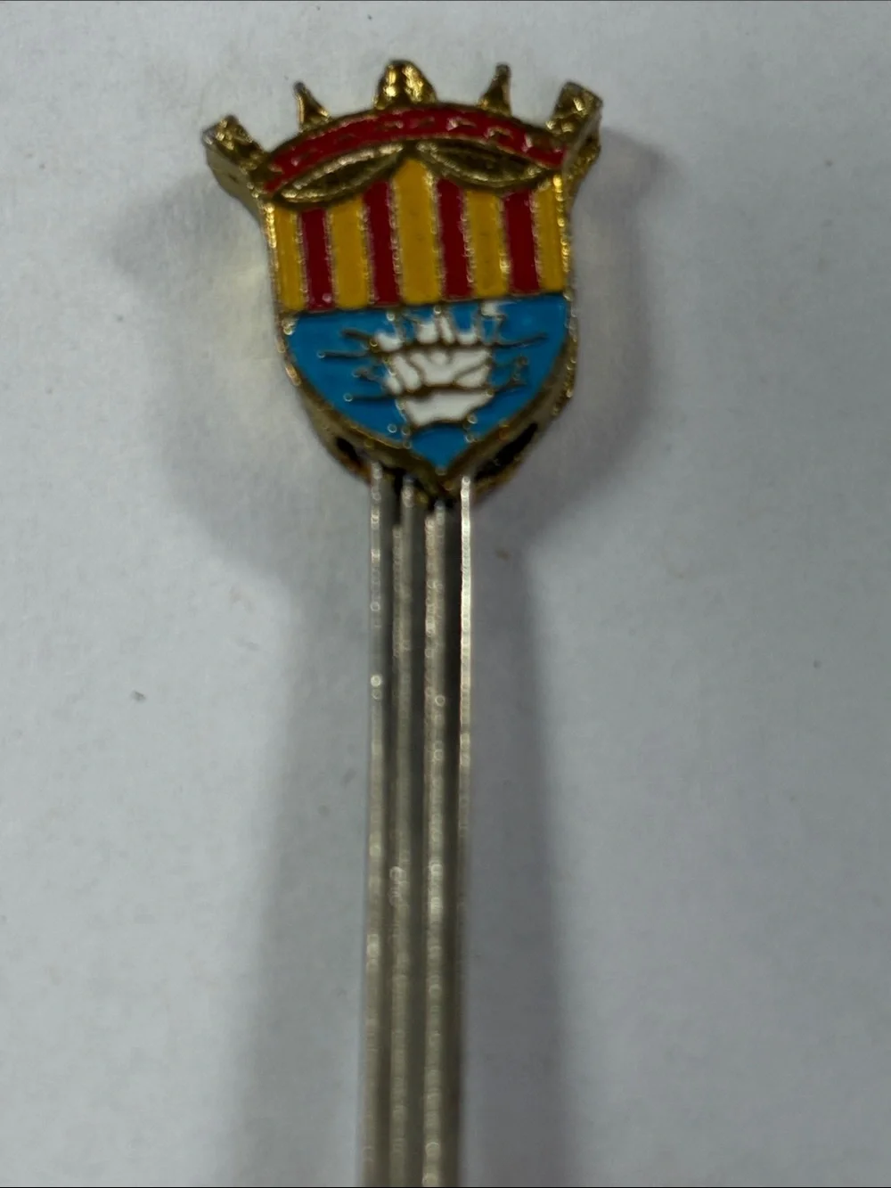 Vintage Decorative Crest Collectible Spoon